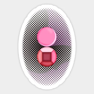 Rhodonite Gems Sticker